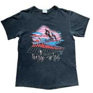 Vintage Pink Floyd The Wall 1982 Winterland Movie Promo Marching Hammers Size M